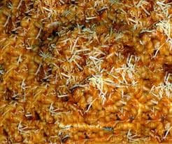 Macarrão feito na panela de pressão