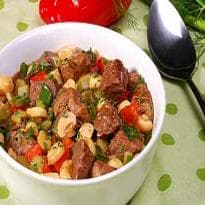 Cozido de Carne Com Vegetais