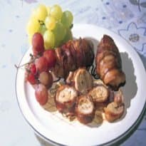 Rolinhos de Coxa de Frango Desossada