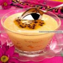 Pavê de Maracujá com Chocolate Branco