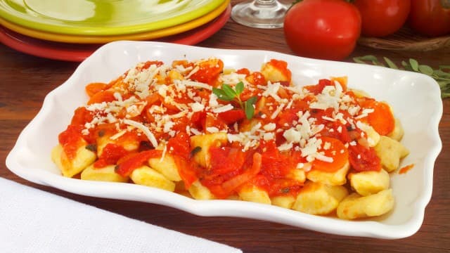 Nhoque de Mandioquinha