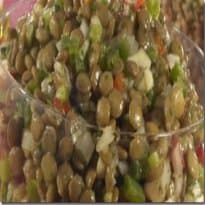 Salada Colorida de Lentilhas