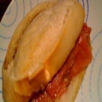 Sanduíche de Carpaccio