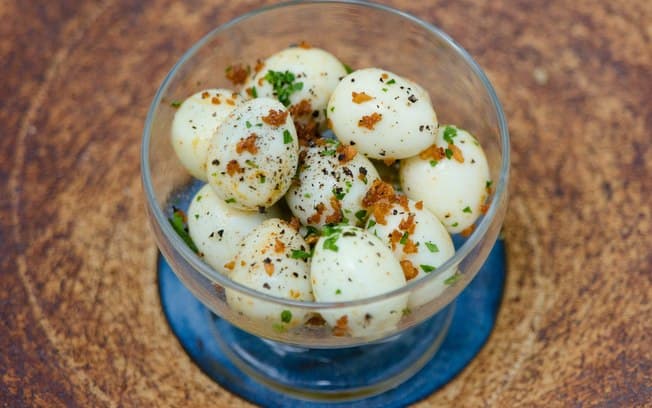 Ovo de Codorna Temperado