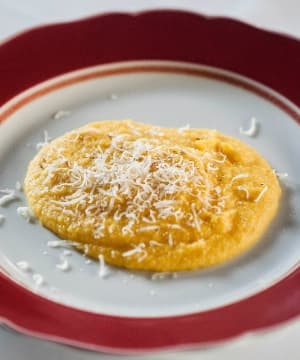 Polenta com Gorgonzola Dolce