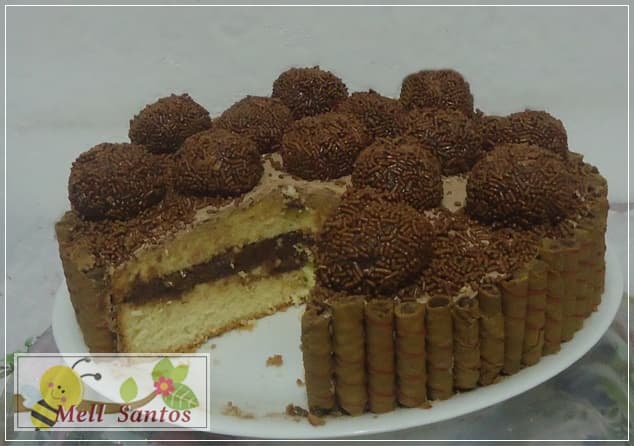 Massa Branca para Bolos Recheados