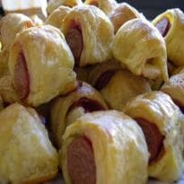 Enroladinho de salsicha