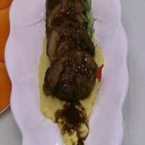 Medalhões de Barriga de Porco do Mais Você