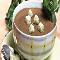 Creme de Feijão com Couve e Alho-Poró