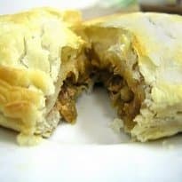 Folhado de Atum e Beringela