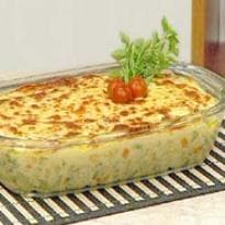 Gratinado de Legumes e Ricota