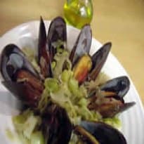 Molho de Mexilião e Alho Poró