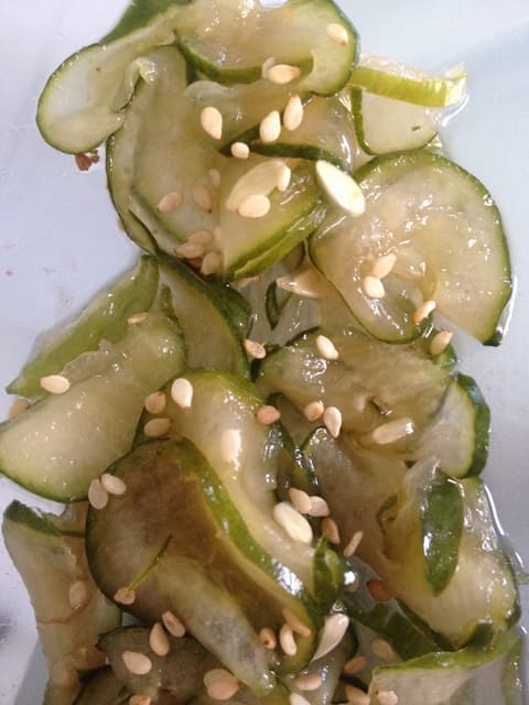 Conserva de Pepino Japonês