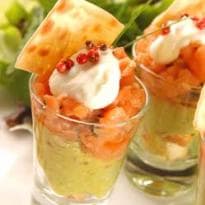 Tartar de Salmon com Guacamole