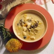 Sopa Cremosa de Vegetais e Queijo Cheddar