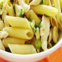 Penne com Iscas de Frango