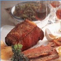 Rosbife no Forno à Inglesa