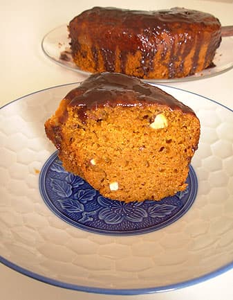 Bolo integral de Café e Cenoura