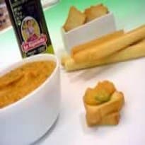 Patê de Tomate com Queijo Parmesão