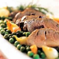 Filé com Legumes e Passas