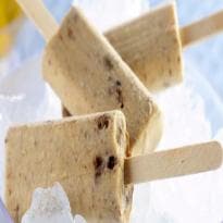 Picolé de Baunilha com Cookies