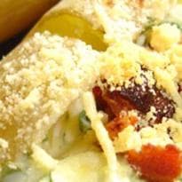 Batata recheada com queijo