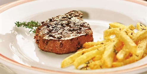 Bife Aromático com Fritas