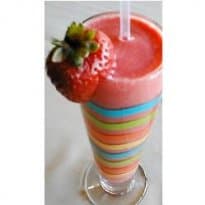 Smoothie de uva com pêssego