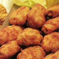 Asas de Frango Empanadas