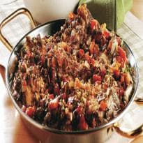 Moqueca de peixe com pirão