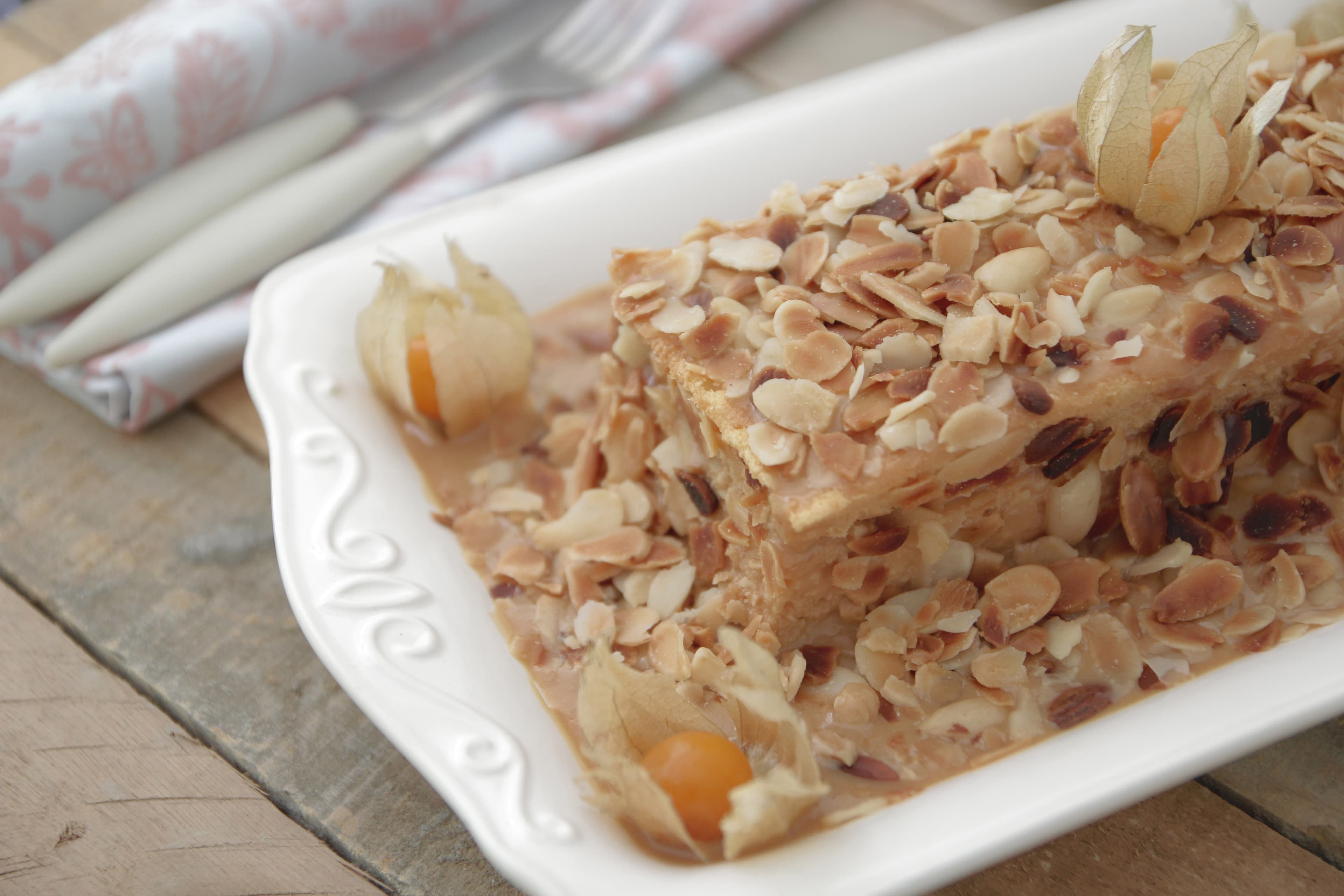 Pão de Ló com Caramelo Amanteigado