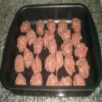 Almôndegas ao forno