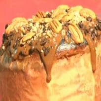 Panetone de café e nozes do Globo Rural