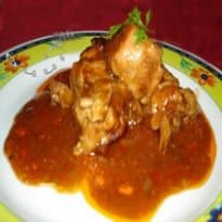 Peito de Frango com Cerveja Preta