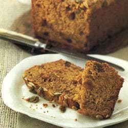 Bolo condimentado de abóbora