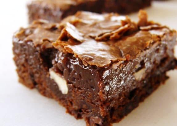 Brownie Duplo de Chocolate e Avelãs