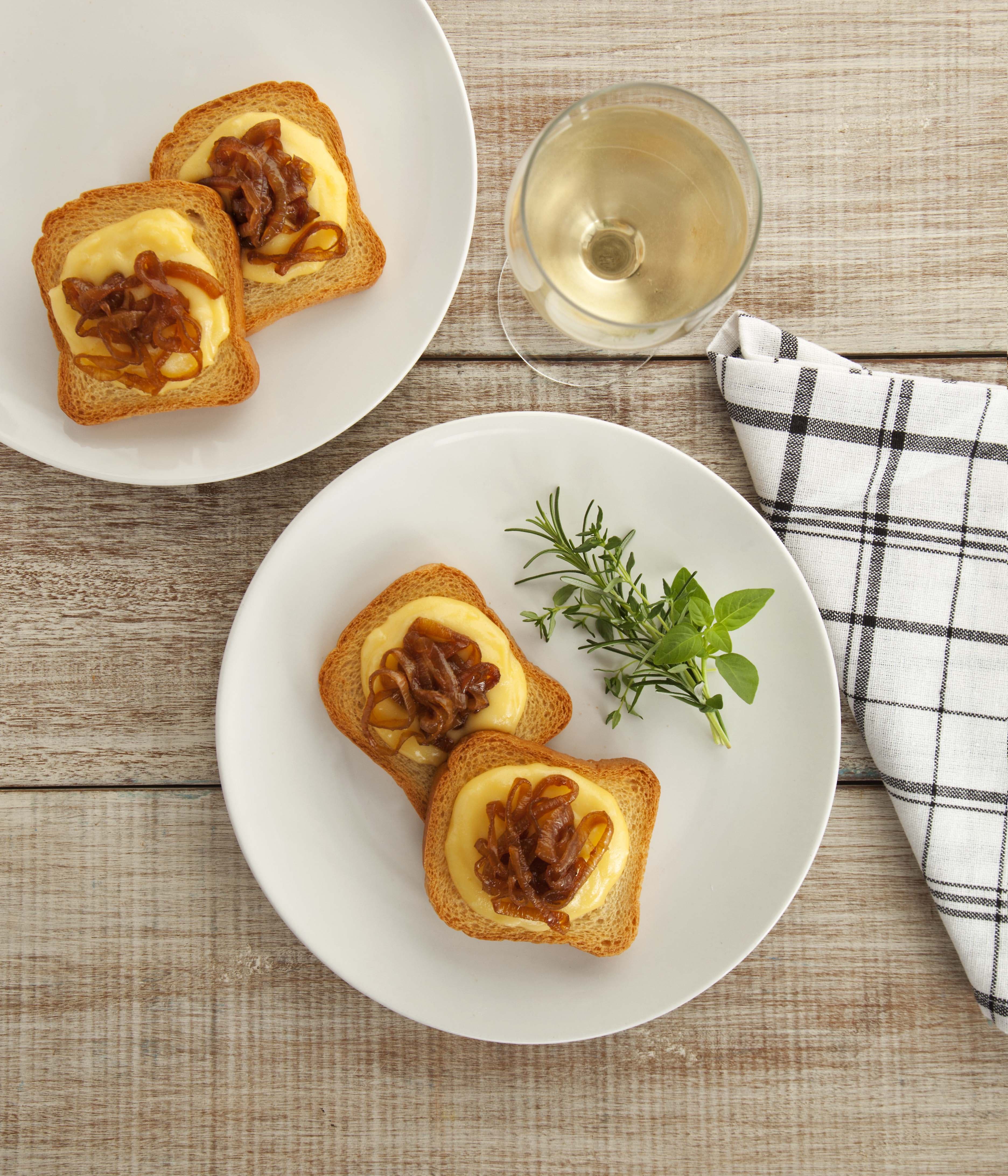 Torradas à Moda Francesa e Damasco