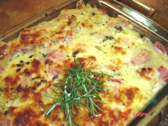 Torta Salgada de Pão Francês