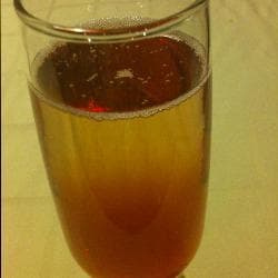 Champanhe com framboesa