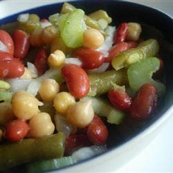 Salada de grãos