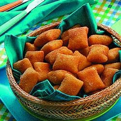 Empanados de queijo e presunto