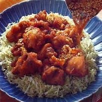 Frango ao molho de gengibre