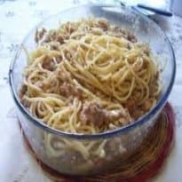 Macarrão de sardinha