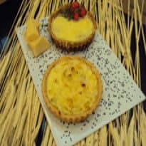 Quiche de Alho Poró do Edu Guedes