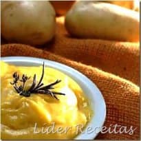 Purê de Batatas e Damasco