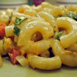 Salada de macarrão estilo americano