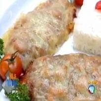 Filé de Pescada ao Molho de Camarão