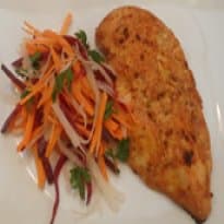 Frango a Flores por Edu Guedes