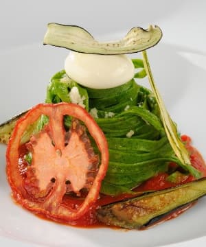 Espaguete de Rúcula alla Chitarra