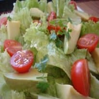 Salada de Abacate com Alface